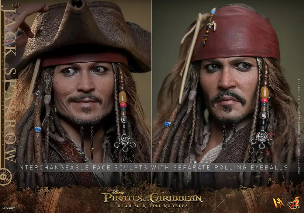 Pirates of the Caribbean: Dead Men Tell No Tales DX Akční figurka 1/6 Jack Sparrow 30 cm fotografii produktu