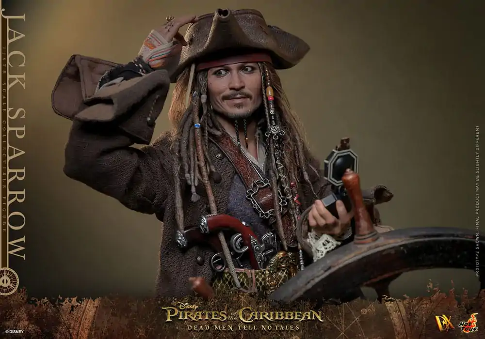 Pirates of the Caribbean: Dead Men Tell No Tales DX Akční figurka 1/6 Jack Sparrow 30 cm fotografii produktu