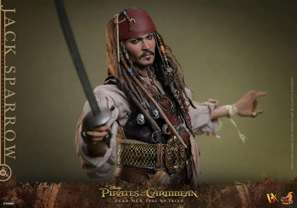 Pirates of the Caribbean: Dead Men Tell No Tales DX Akční figurka 1/6 Jack Sparrow 30 cm fotografii produktu