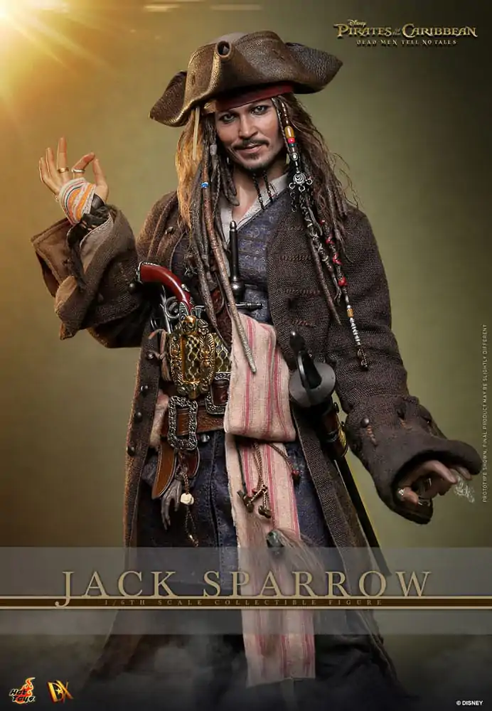Pirates of the Caribbean: Dead Men Tell No Tales DX Akční figurka 1/6 Jack Sparrow 30 cm fotografii produktu