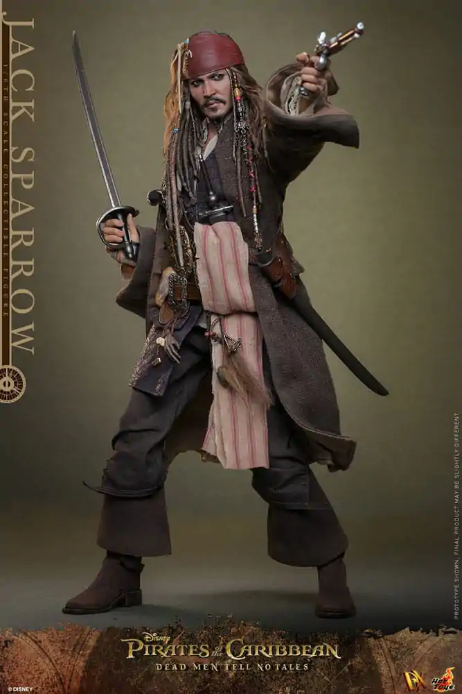 Pirates of the Caribbean: Dead Men Tell No Tales DX Akční figurka 1/6 Jack Sparrow 30 cm fotografii produktu