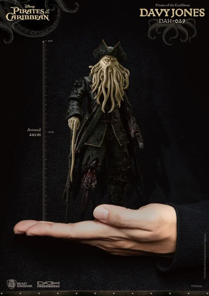 Pirates of the Caribbean Dynamic 8ction Heroes Akční figurka 1/9 Davy Jones 20 cm fotografii produktu