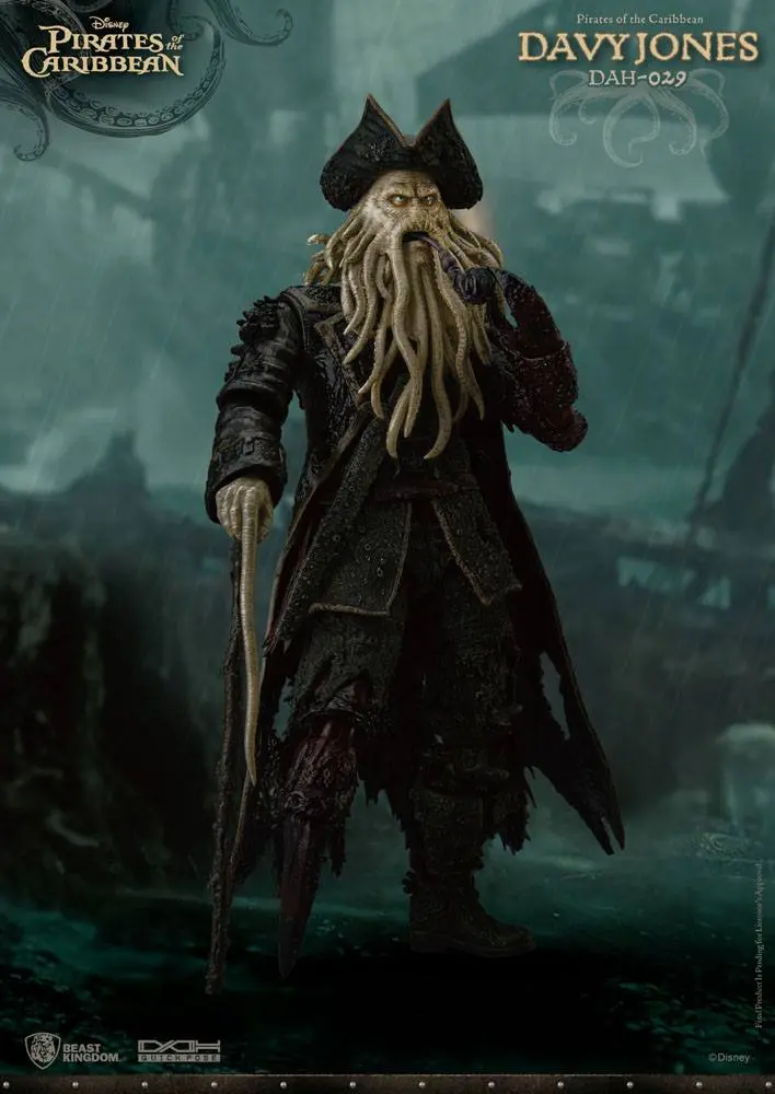 Pirates of the Caribbean Dynamic 8ction Heroes Akční figurka 1/9 Davy Jones 20 cm fotografii produktu