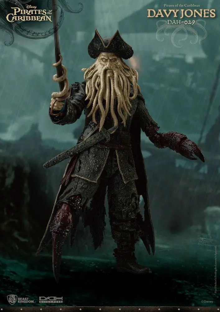 Pirates of the Caribbean Dynamic 8ction Heroes Akční figurka 1/9 Davy Jones 20 cm fotografii produktu
