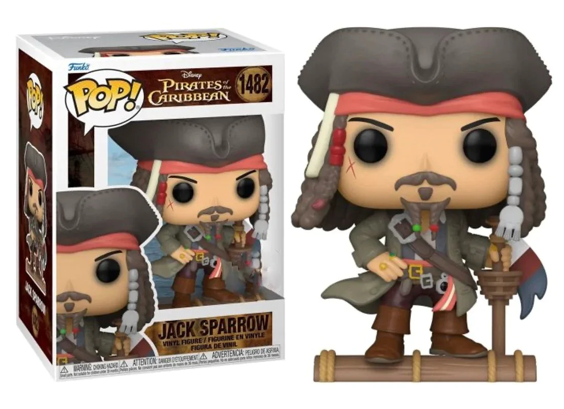 Pirates of the Caribbean Funko POP! Movies vinylová figurka Jack Sparrow 9 cm fotografii produktu