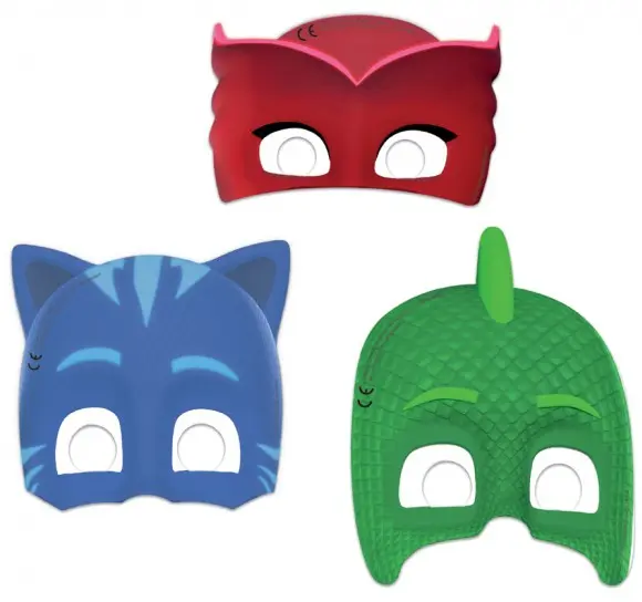 PJ Masks masky, 6dílná maska fotografii produktu