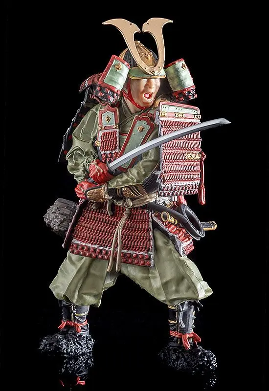 PLAMAX plastová modelová stavebnice 1/12 Kamakura Period Armored Warrior (re-run) 13 cm fotografii produktu