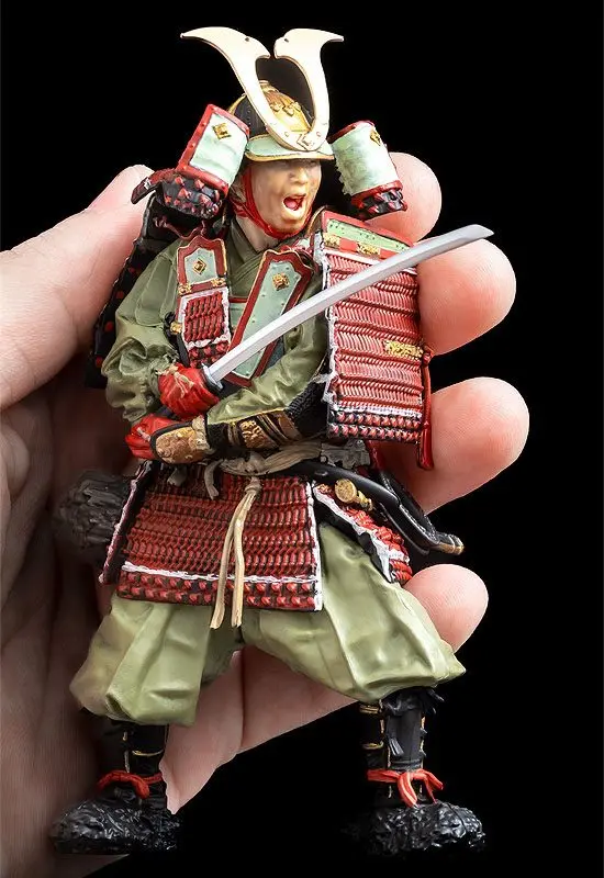 PLAMAX plastová modelová stavebnice 1/12 Kamakura Period Armored Warrior (re-run) 13 cm fotografii produktu