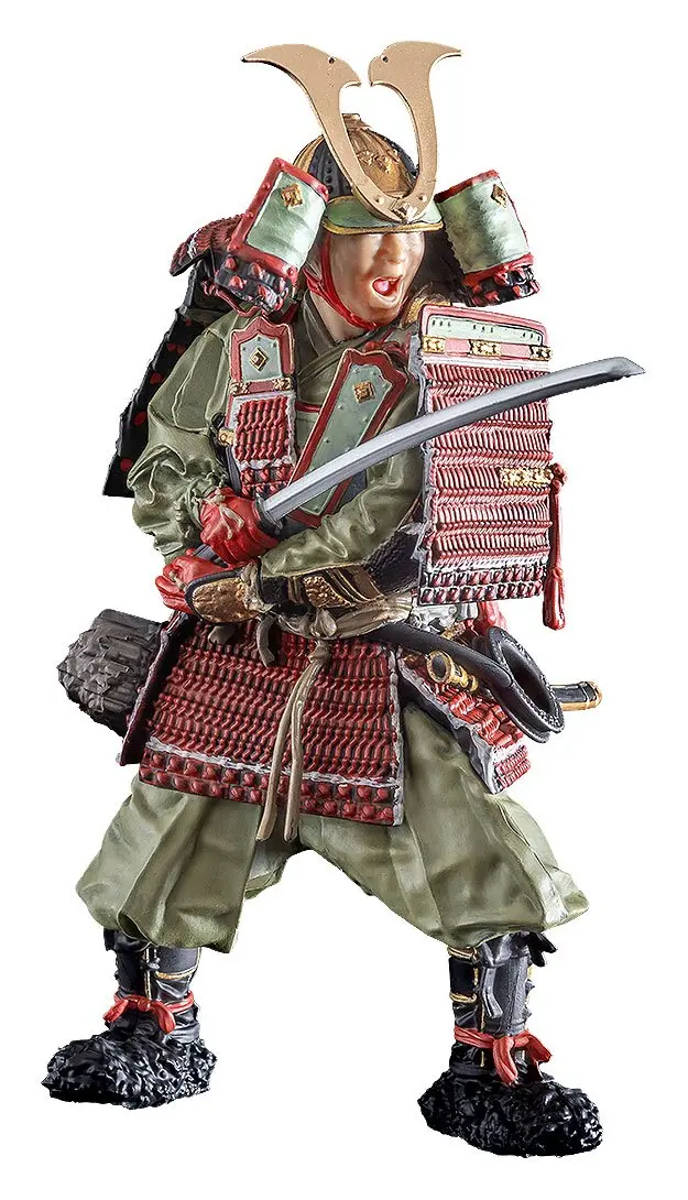 PLAMAX plastová modelová stavebnice 1/12 Kamakura Period Armored Warrior (re-run) 13 cm fotografii produktu