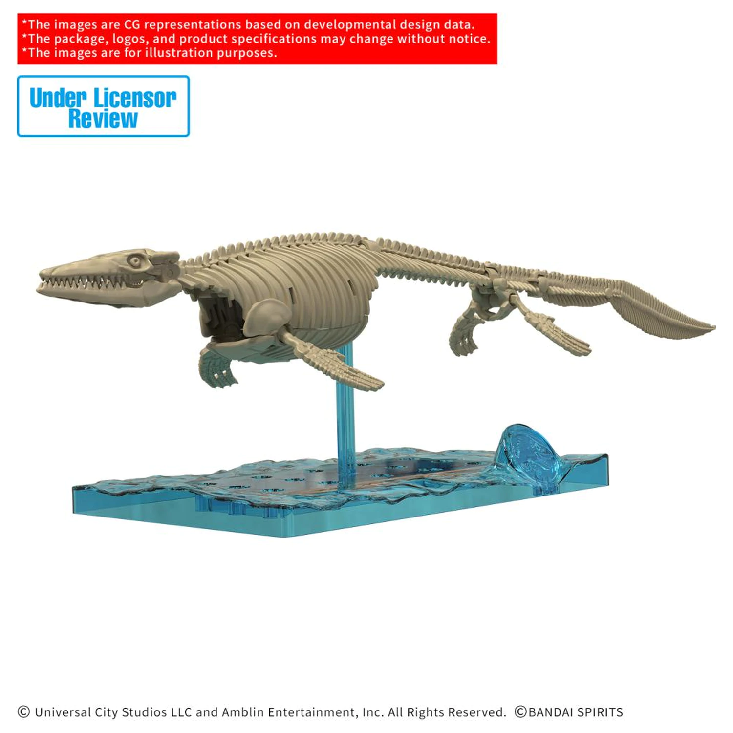 Plannosaurus Jurassic World Mosasaurus Model Kit fotografii produktu