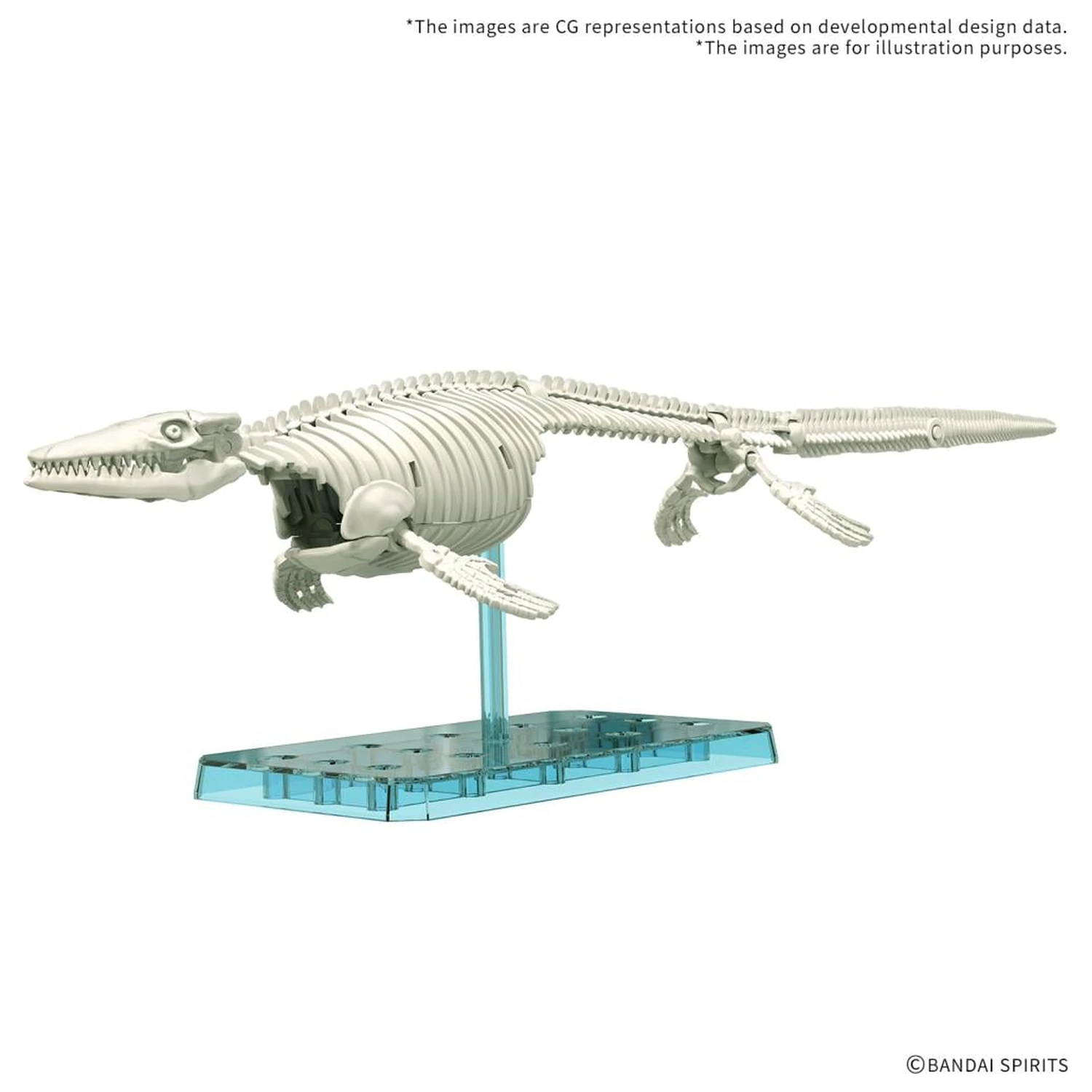 Plannosaurus Mosasaurus 1899 Model Kit fotografii produktu