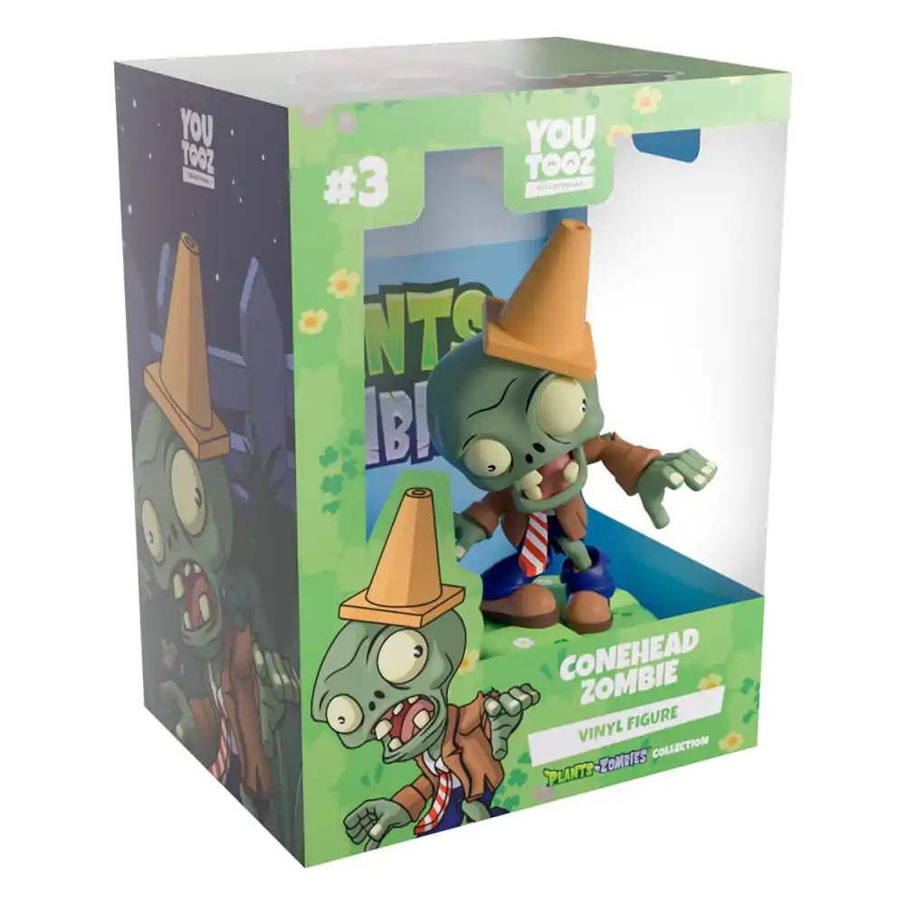 Plants vs. Zombies Vinylová figurka Conehead Zombie 12 cm fotografii produktu
