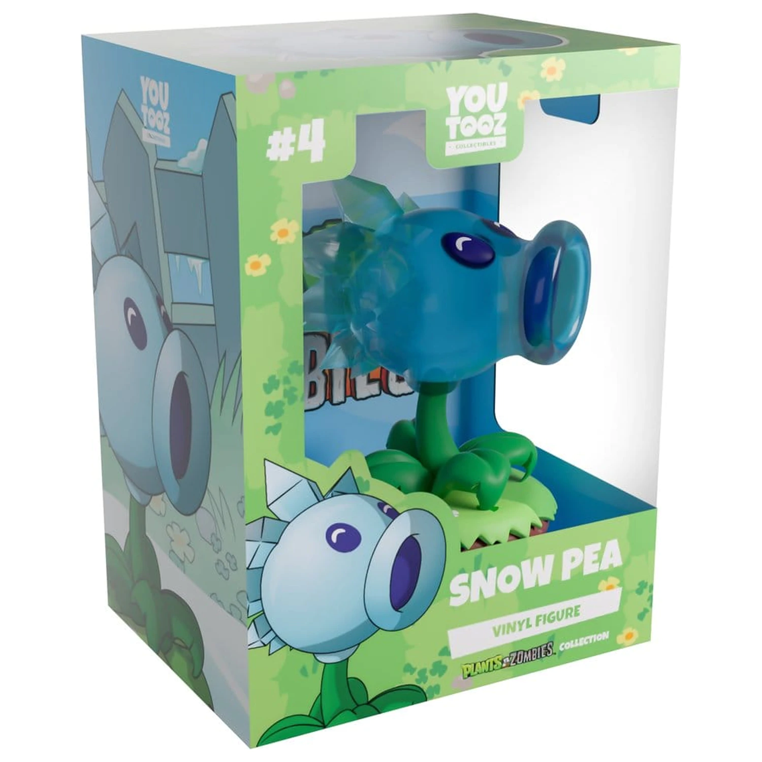 Plants vs. Zombies Vinylová figurka Snow Pea 8 cm fotografii produktu