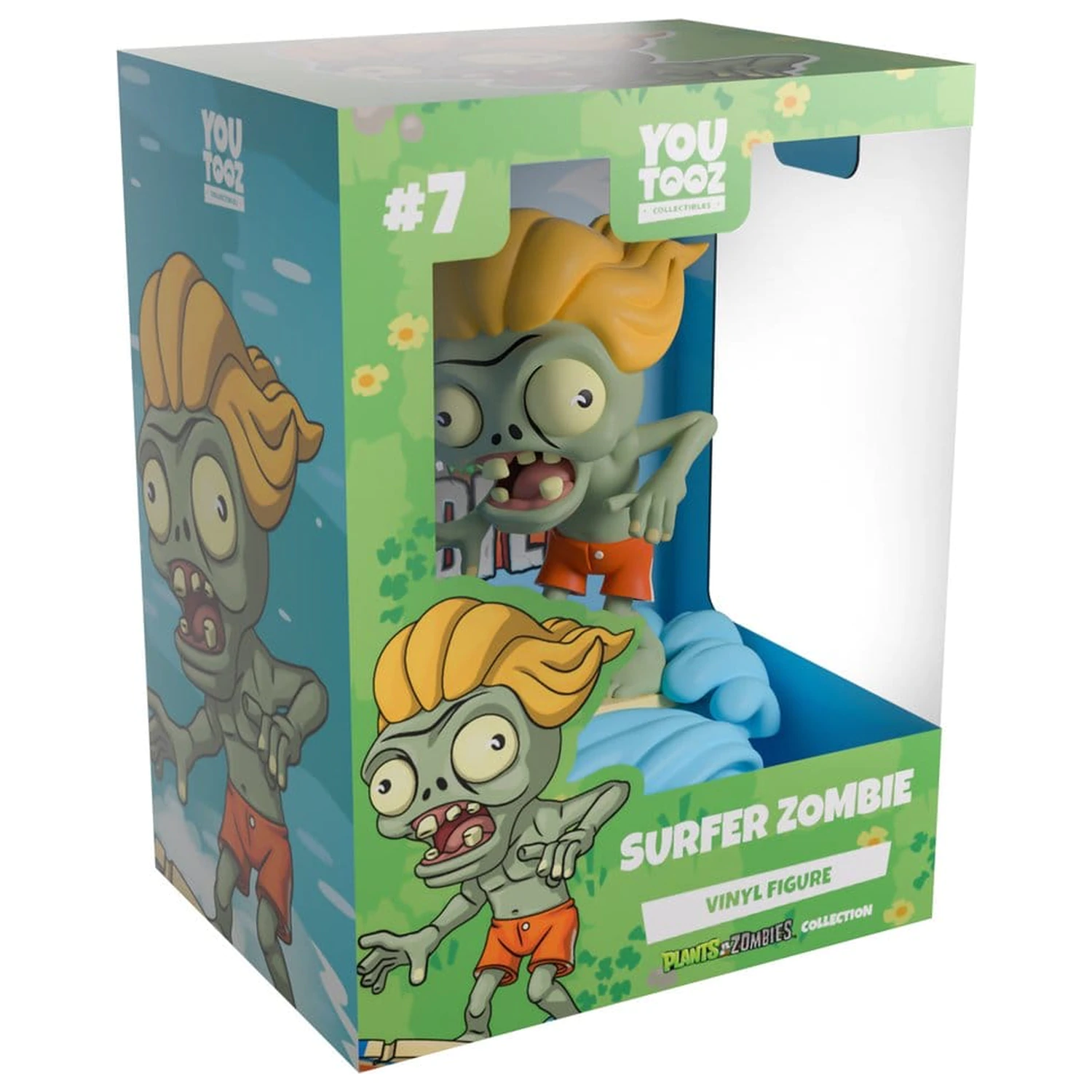 Plants vs. Zombies Vinylová figurka Surfer Zombie 10 cm fotografii produktu