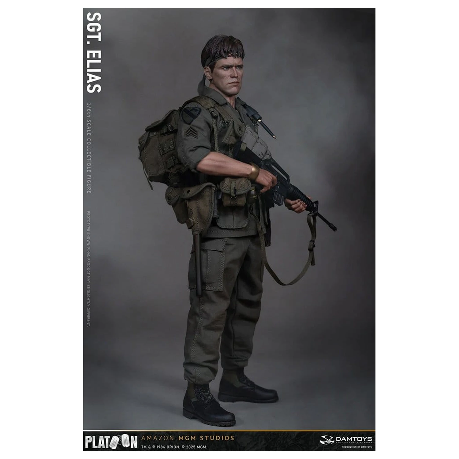 Platoon Akční figurka 1/6 Sergeant Elias 30 cm fotografii produktu