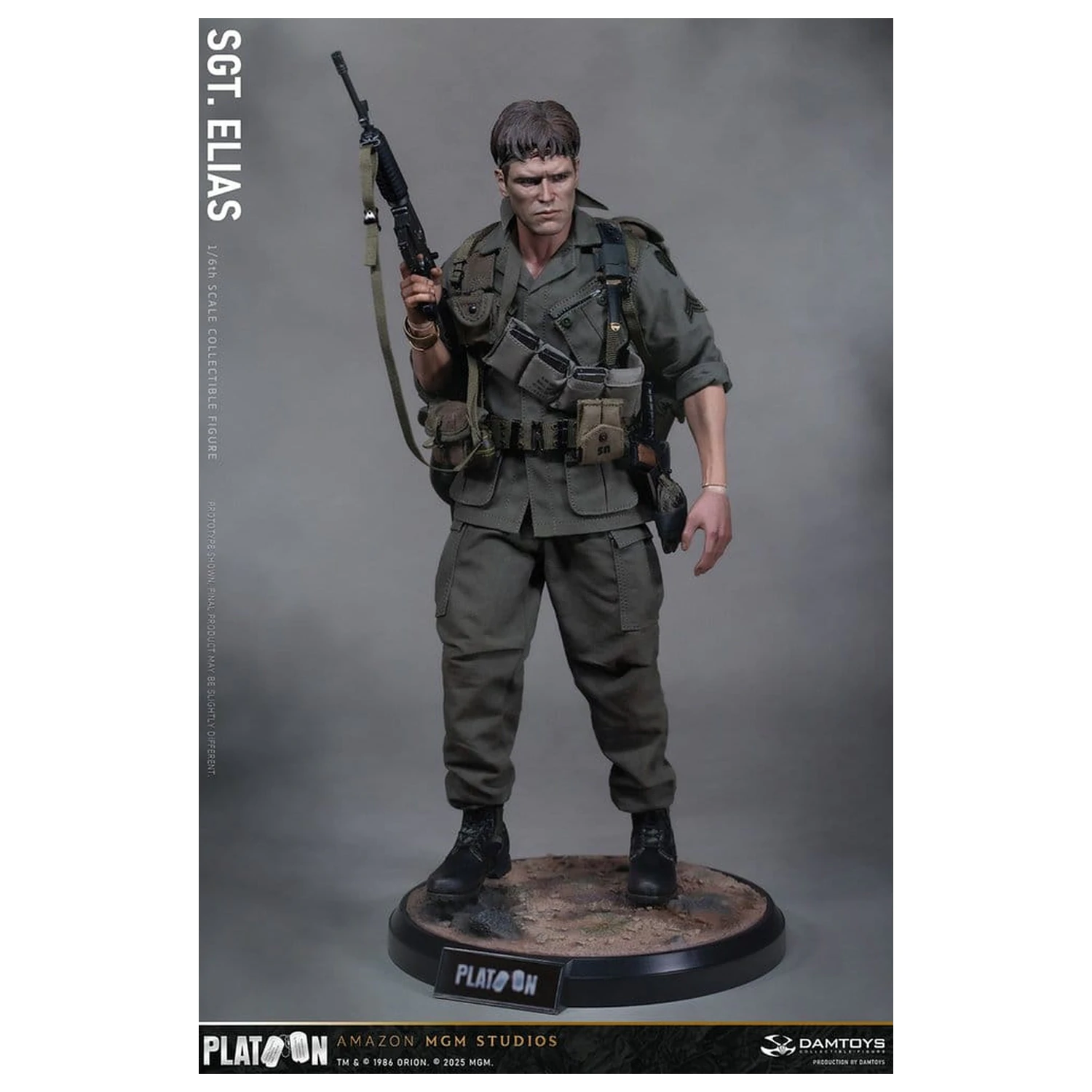 Platoon Akční figurka 1/6 Sergeant Elias 30 cm fotografii produktu
