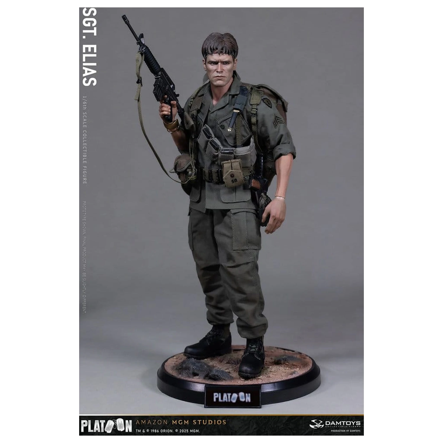 Platoon Akční figurka 1/6 Sergeant Elias 30 cm fotografii produktu