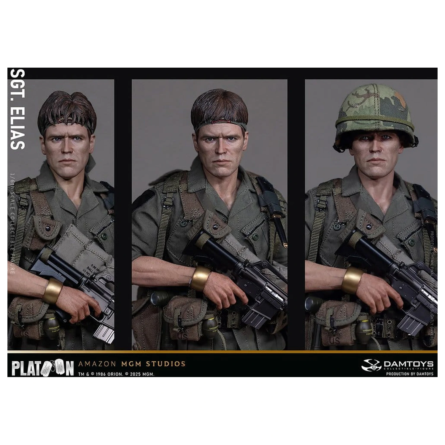 Platoon Akční figurka 1/6 Sergeant Elias 30 cm fotografii produktu