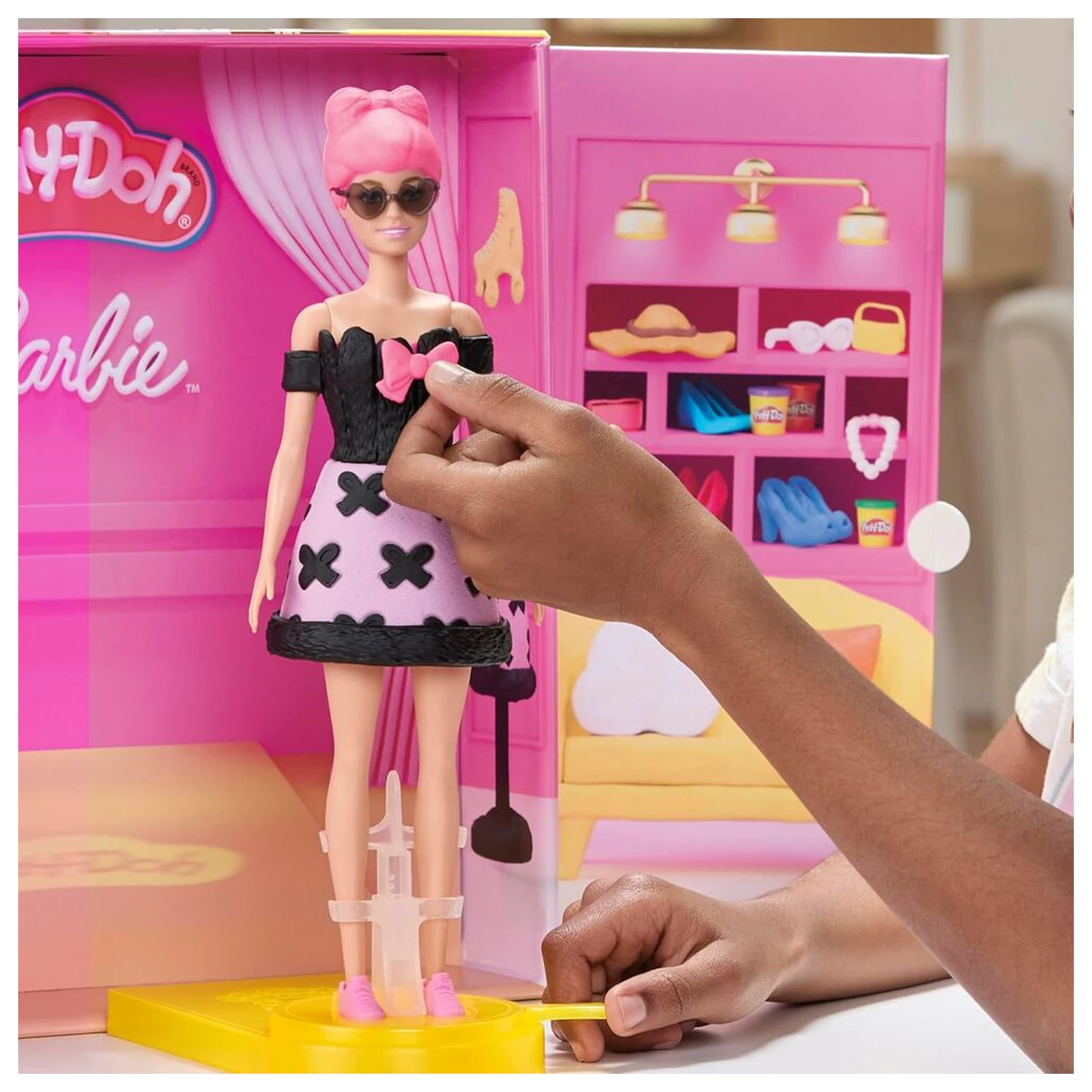 Play-Doh Barbie Designer Fashion show herní set fotografii produktu