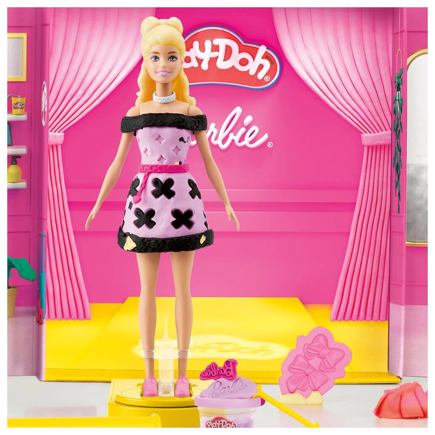 Play-Doh Barbie Designer Fashion show herní set fotografii produktu
