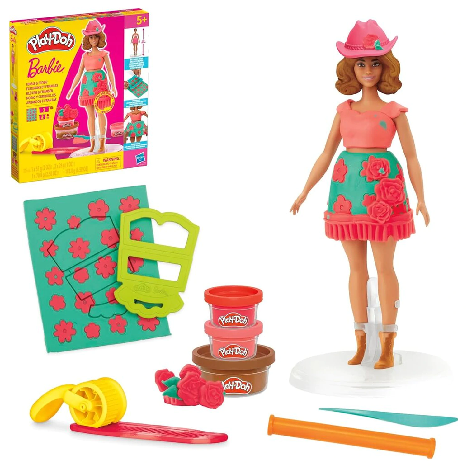 Play-Doh Barbie Florais & Flinge fotografii produktu
