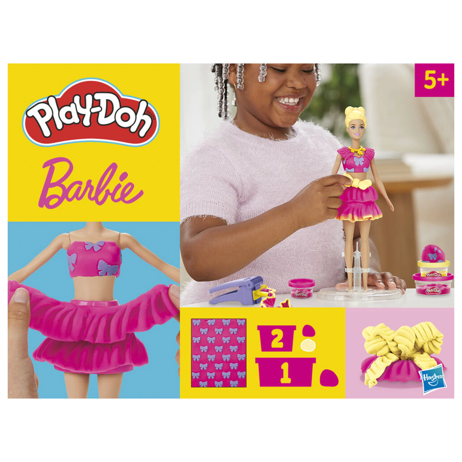 Play-Doh Barbie Volánky a mašle fotografii produktu
