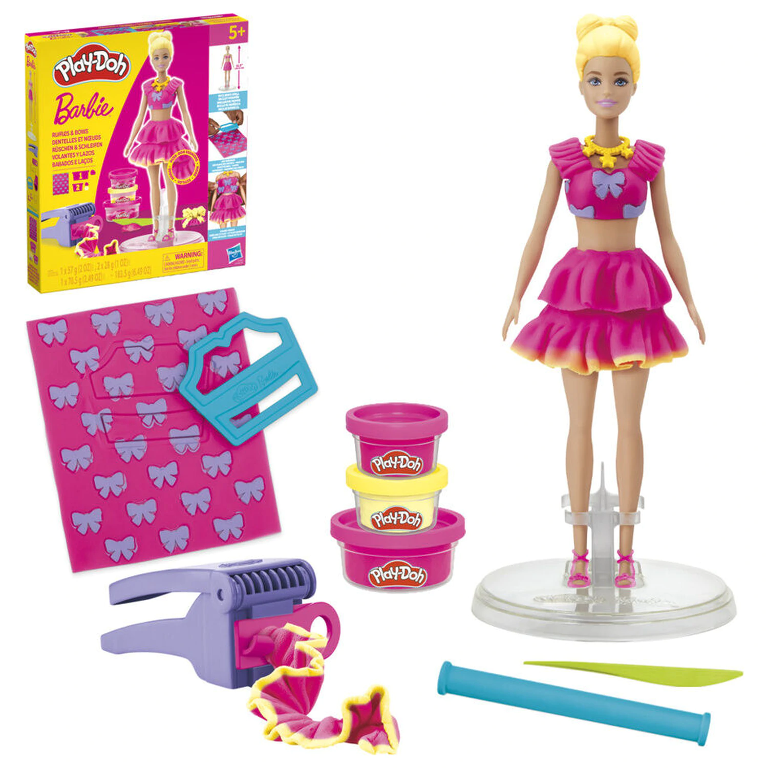 Play-Doh Barbie Volánky a mašle fotografii produktu