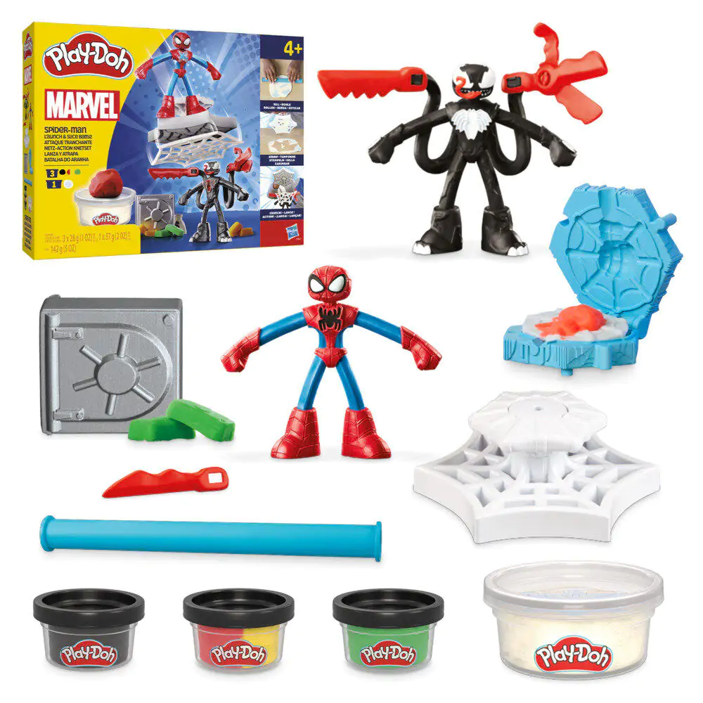 Play-Doh Marvel Spiderman Házej a chyť fotografii produktu