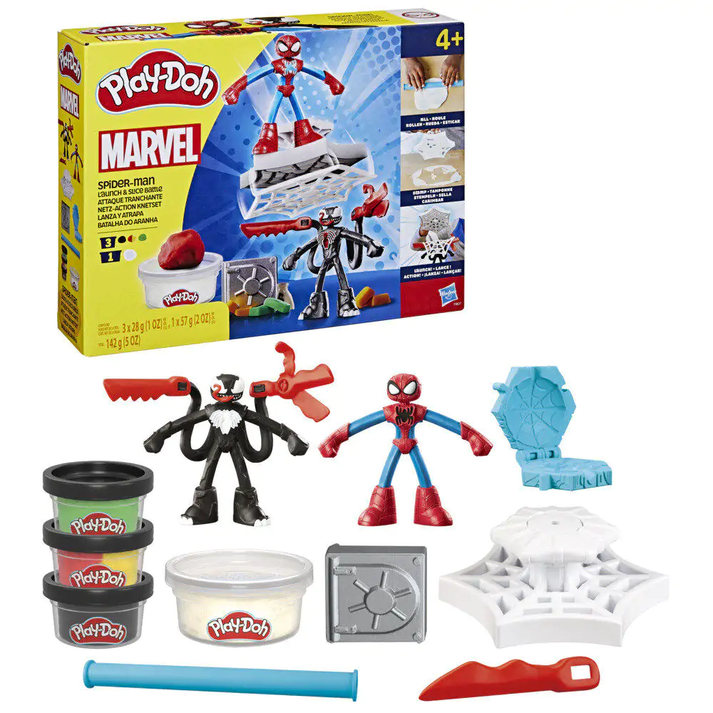 Play-Doh Marvel Spiderman Házej a chyť fotografii produktu