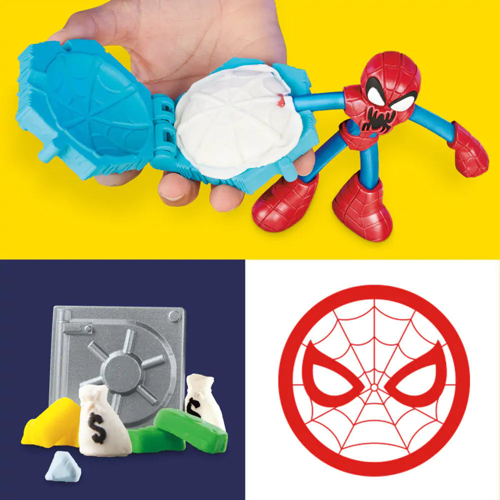 Play-Doh Marvel Spiderman Házej a chyť fotografii produktu