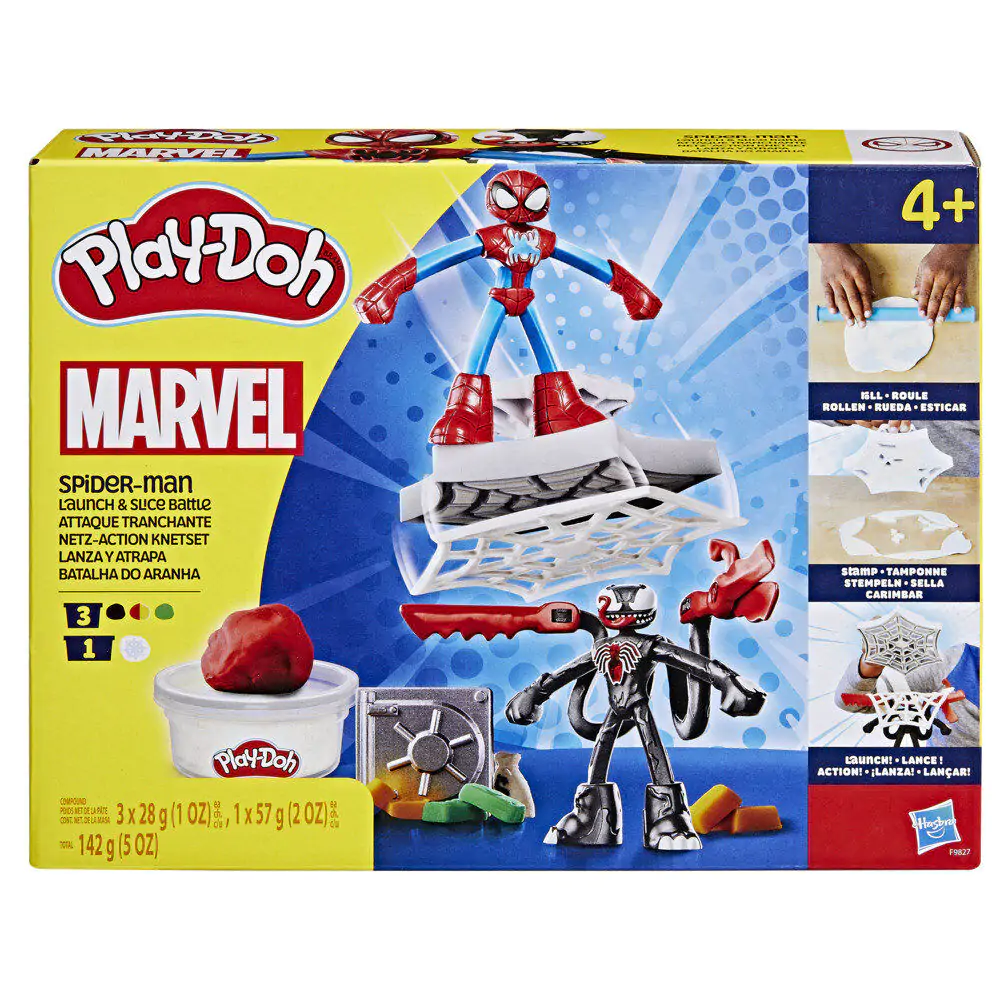 Play-Doh Marvel Spiderman Házej a chyť fotografii produktu