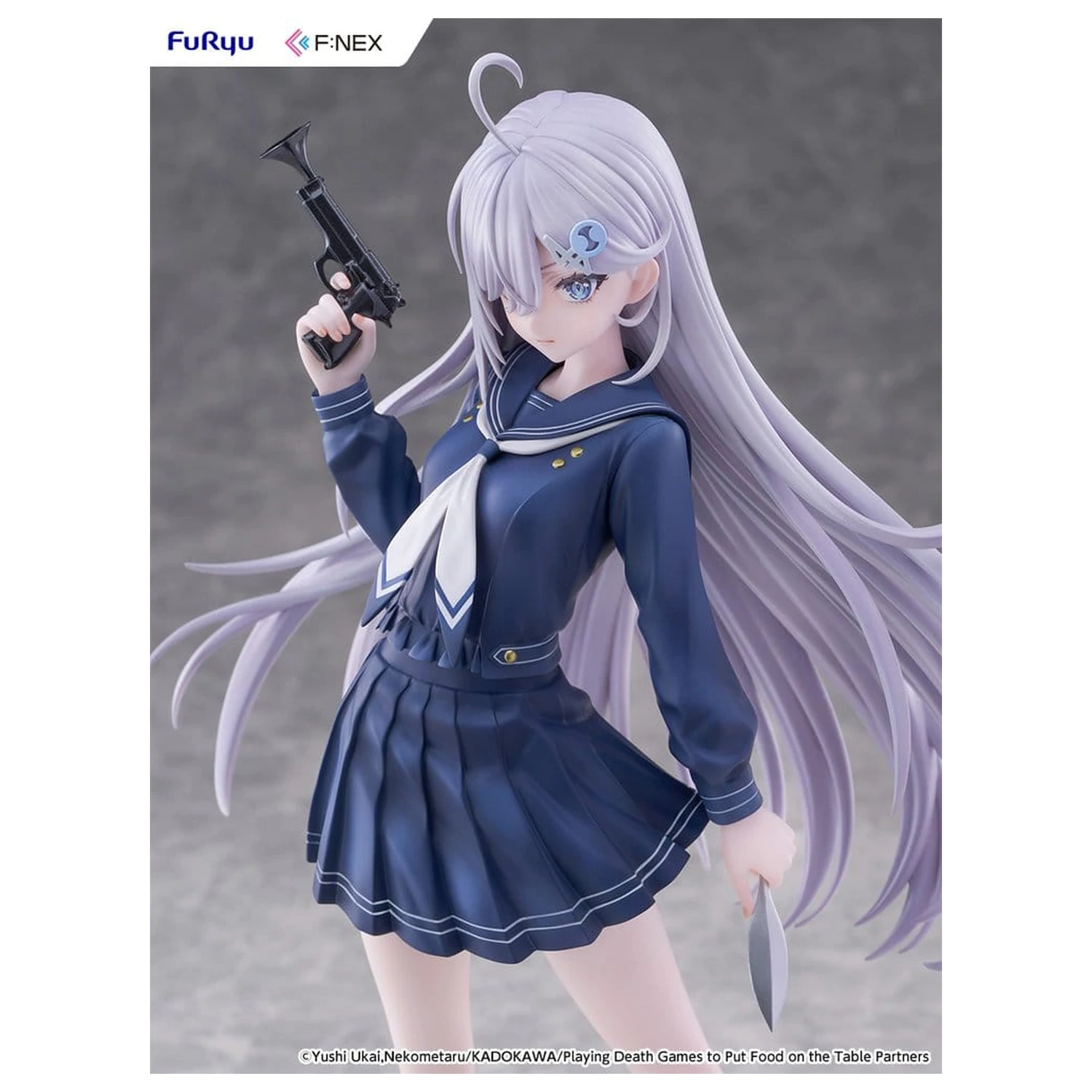 Playing Death Games to Put Food on the Table PVC figurka 1/7 Yuki School Uniform Ver. 24 cm fotografii produktu