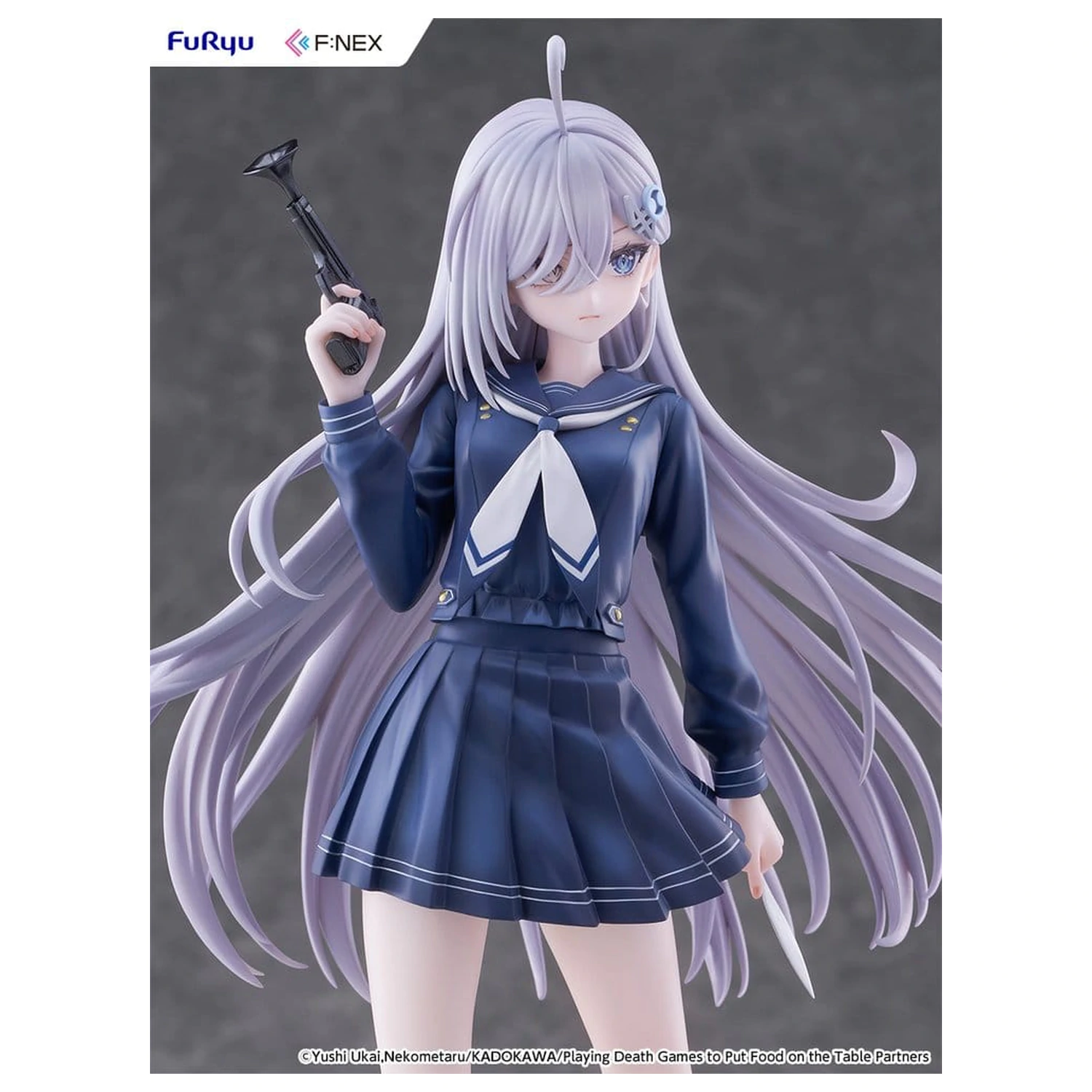 Playing Death Games to Put Food on the Table PVC figurka 1/7 Yuki School Uniform Ver. 24 cm fotografii produktu