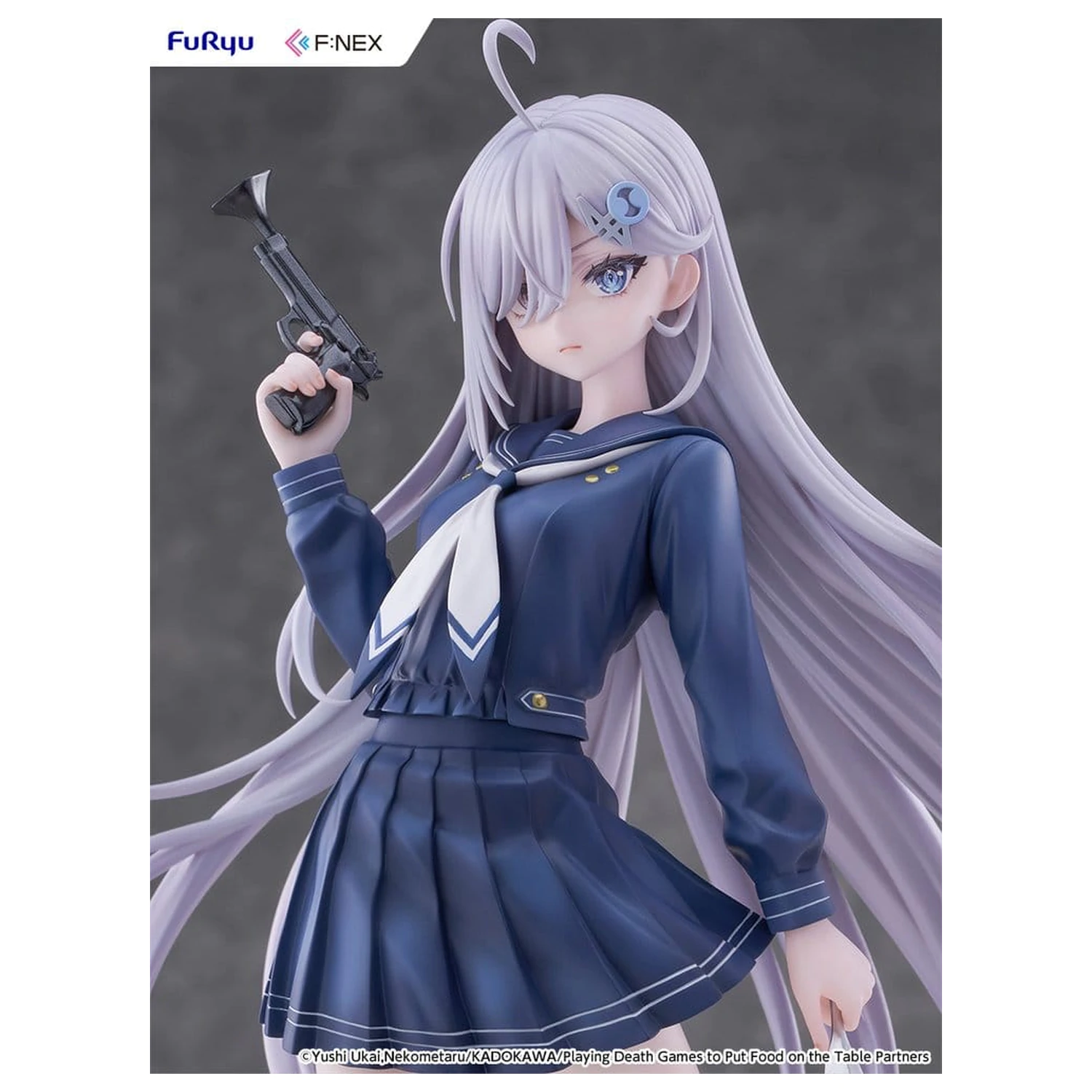 Playing Death Games to Put Food on the Table PVC figurka 1/7 Yuki School Uniform Ver. 24 cm fotografii produktu