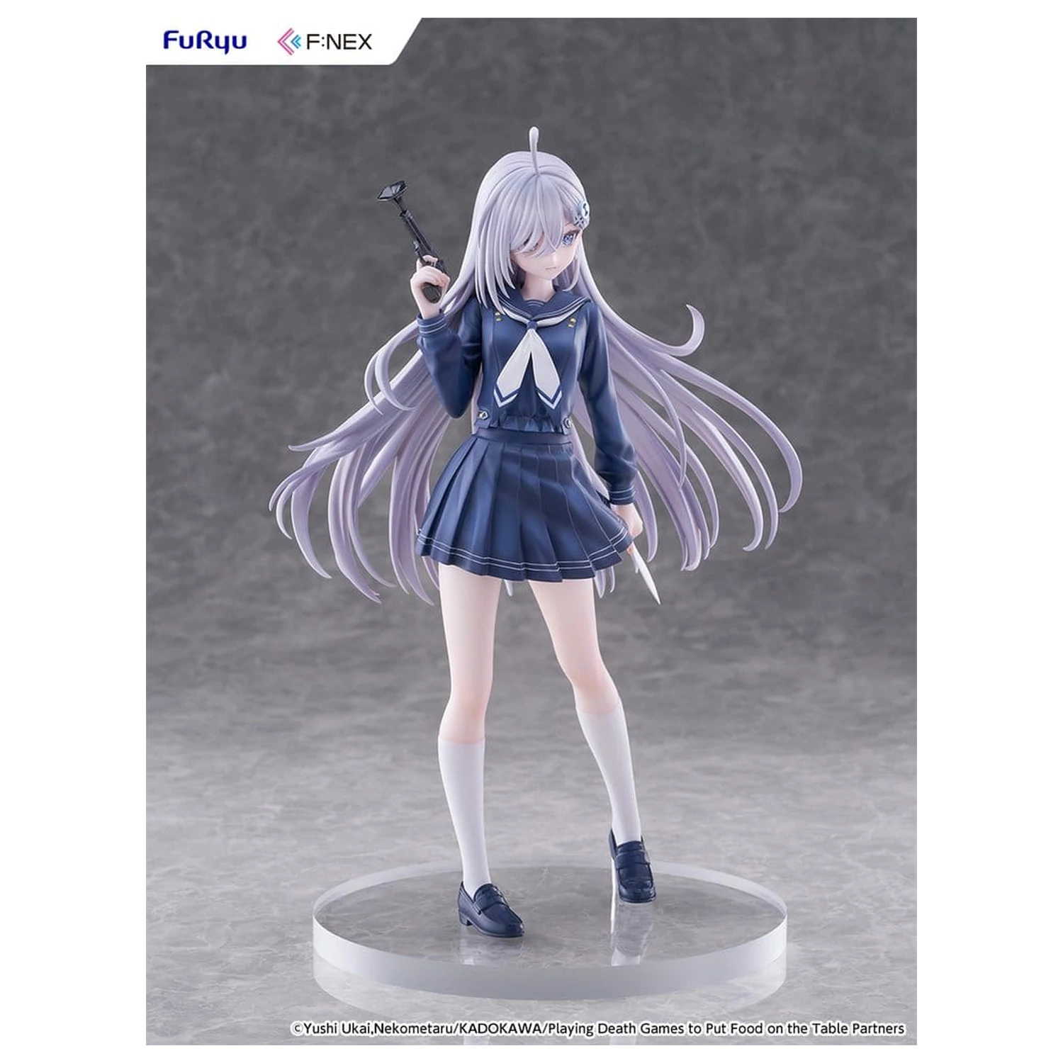 Playing Death Games to Put Food on the Table PVC figurka 1/7 Yuki School Uniform Ver. 24 cm fotografii produktu