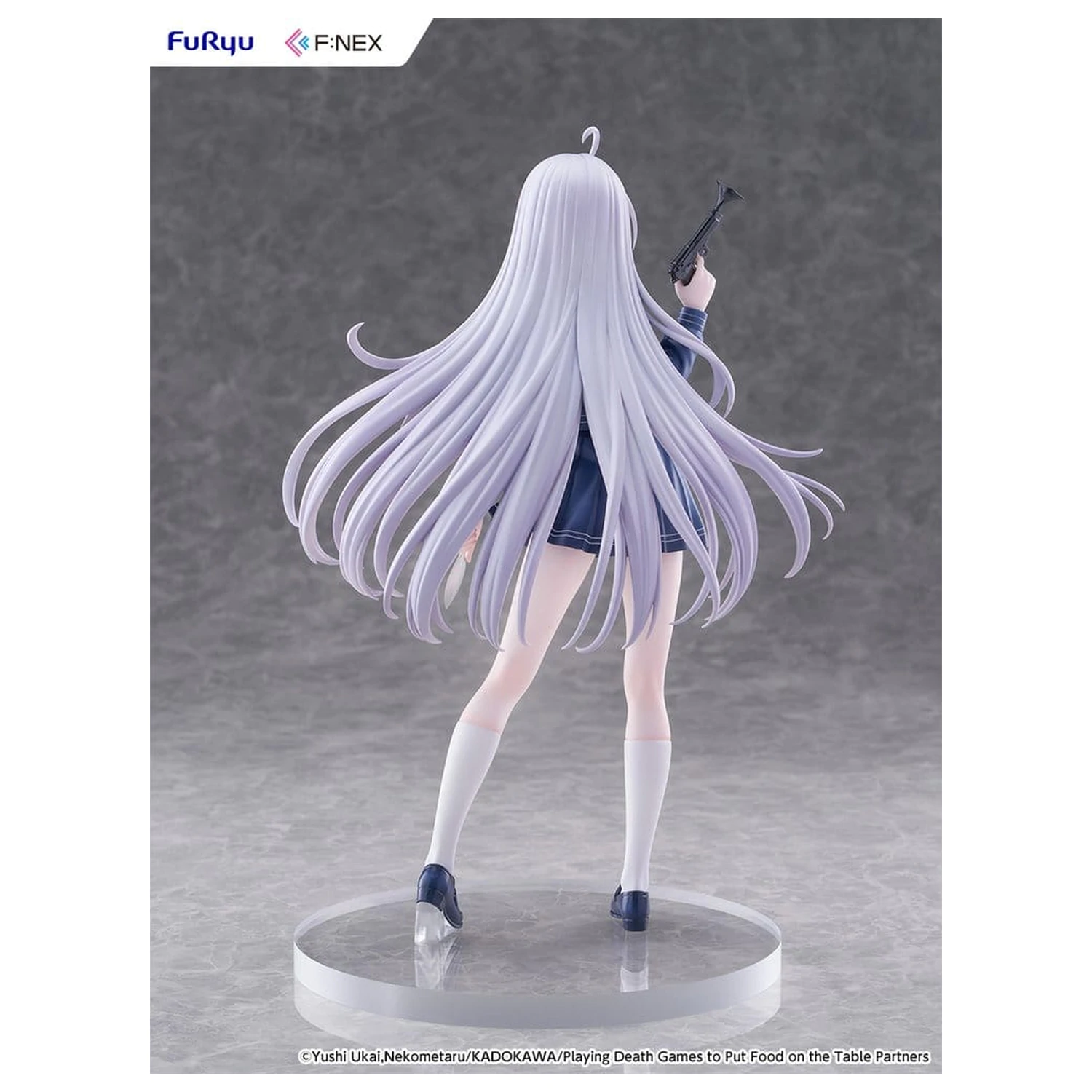 Playing Death Games to Put Food on the Table PVC figurka 1/7 Yuki School Uniform Ver. 24 cm fotografii produktu