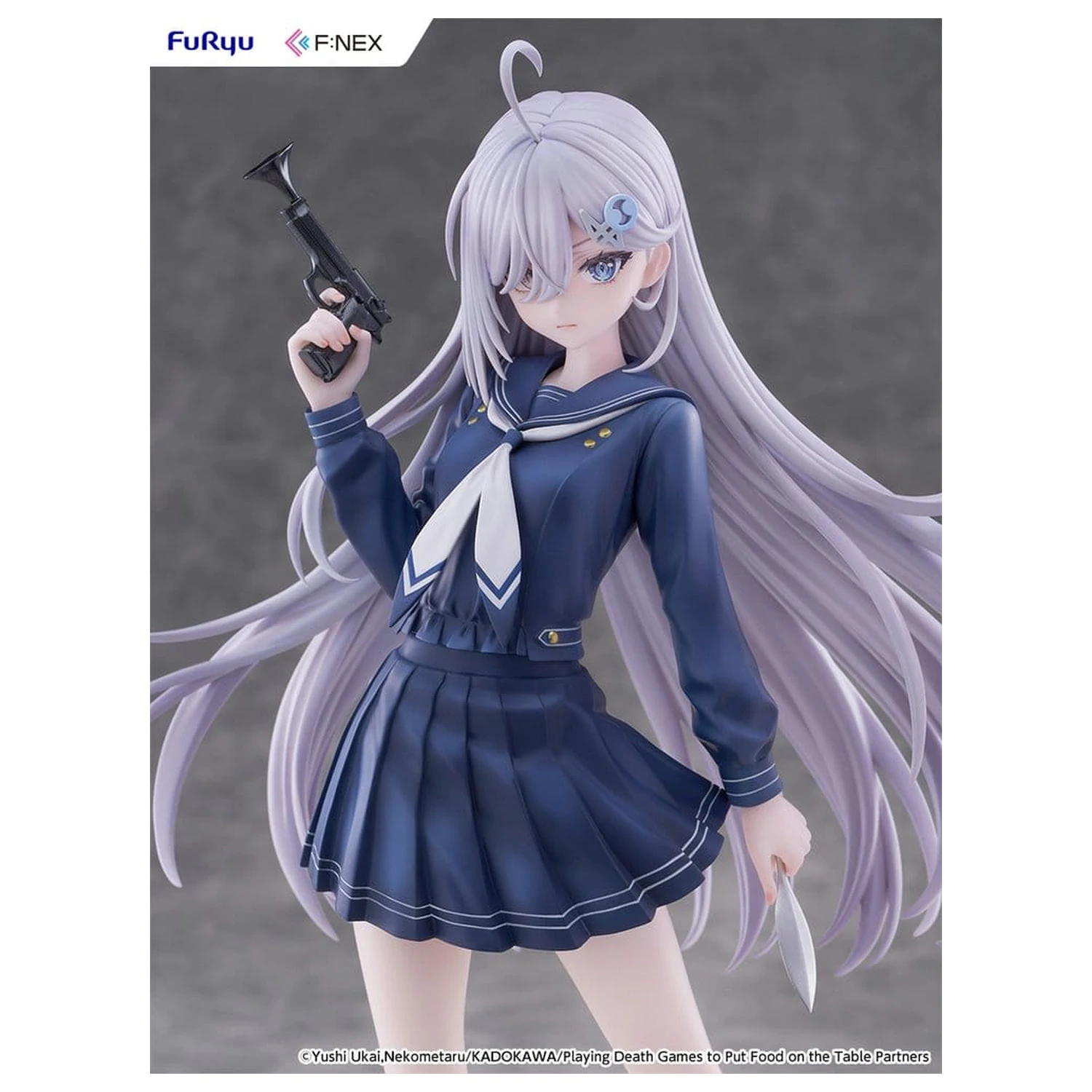 Playing Death Games to Put Food on the Table PVC figurka 1/7 Yuki School Uniform Ver. 24 cm fotografii produktu