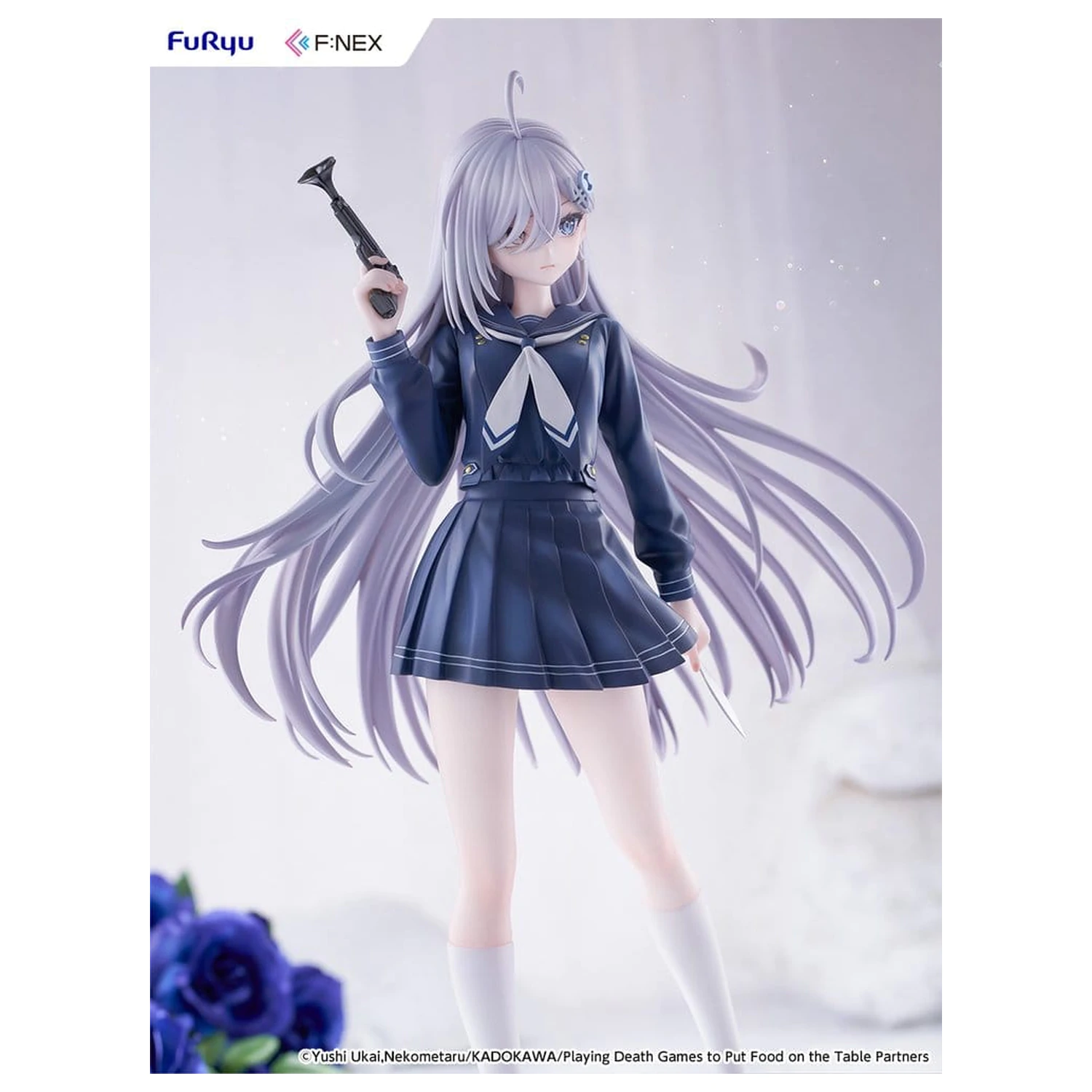 Playing Death Games to Put Food on the Table PVC figurka 1/7 Yuki School Uniform Ver. 24 cm fotografii produktu