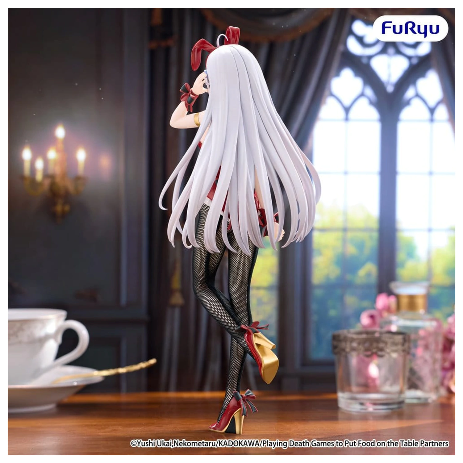 Playing Death Games to Put Food on the Table BiCute Bunnies PVC Socha Yuki 25 cm fotografii produktu