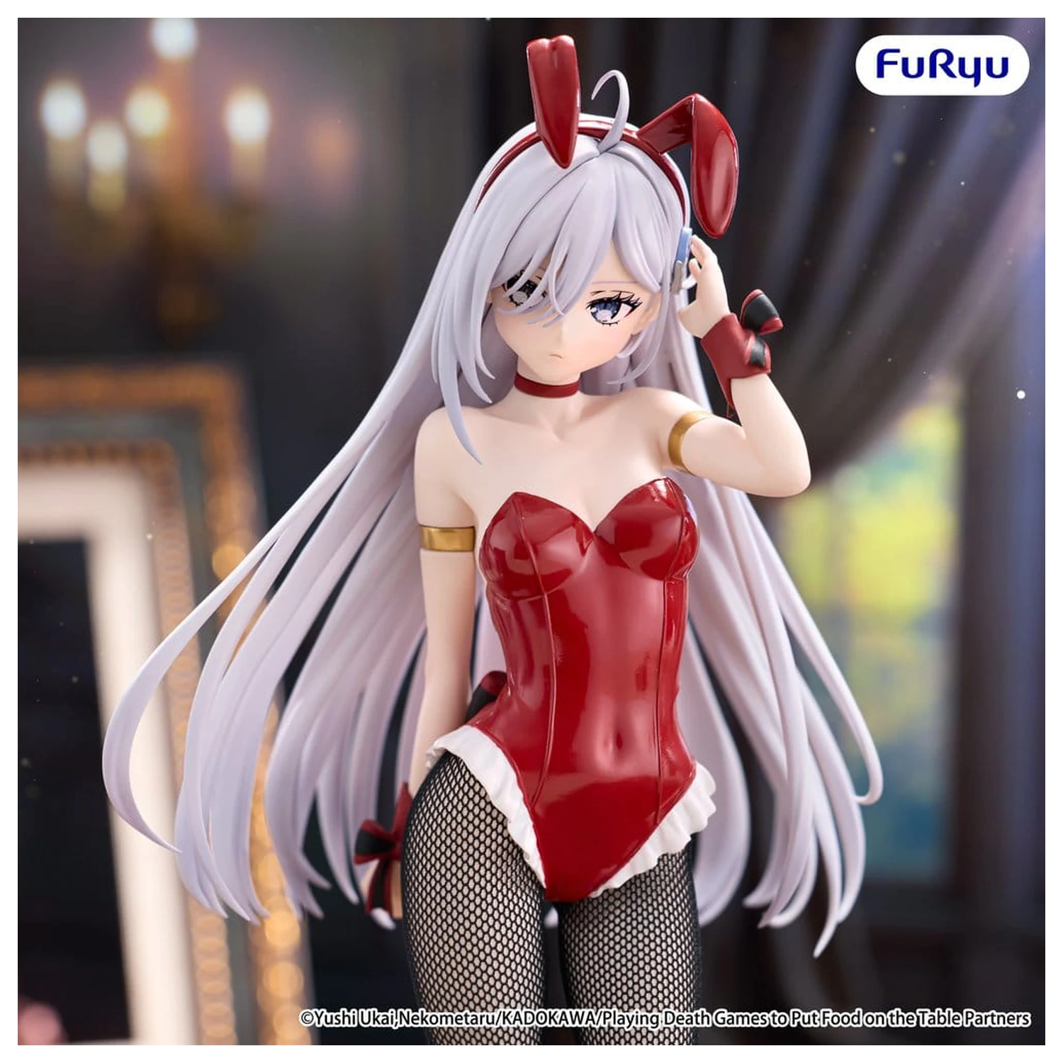 Playing Death Games to Put Food on the Table BiCute Bunnies PVC Socha Yuki 25 cm fotografii produktu