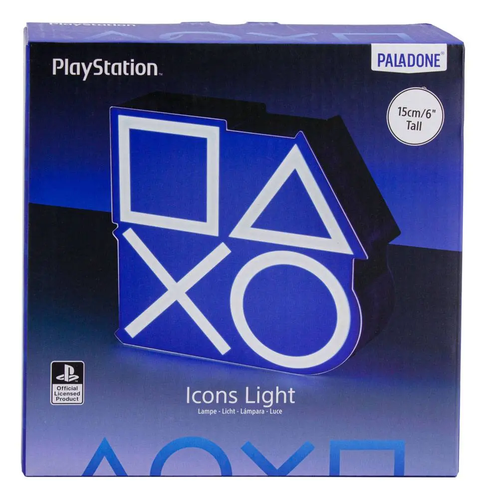 Playstation Box Light Ikony 15 cm fotografii produktu