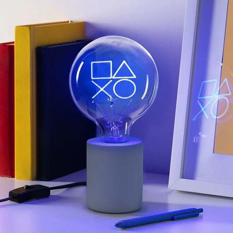 Neonová LED žárovka s logem Playstation fotografii produktu