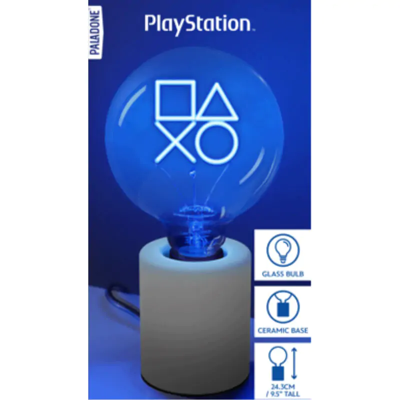 Neonová LED žárovka s logem Playstation fotografii produktu