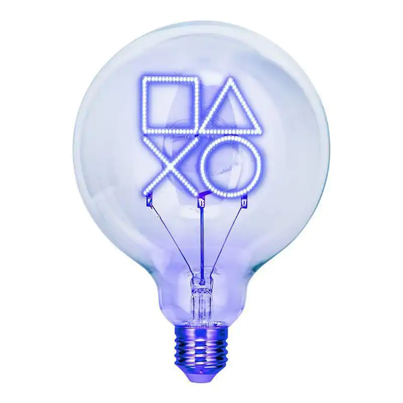 Playstation Neonová LED žárovka s logem fotografii produktu