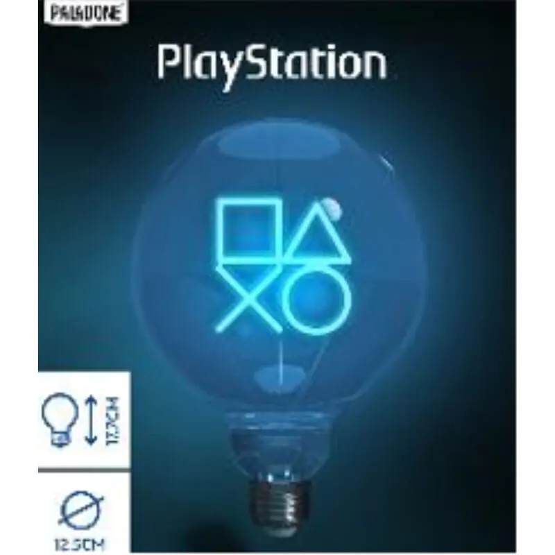 Playstation Neonová LED žárovka s logem fotografii produktu