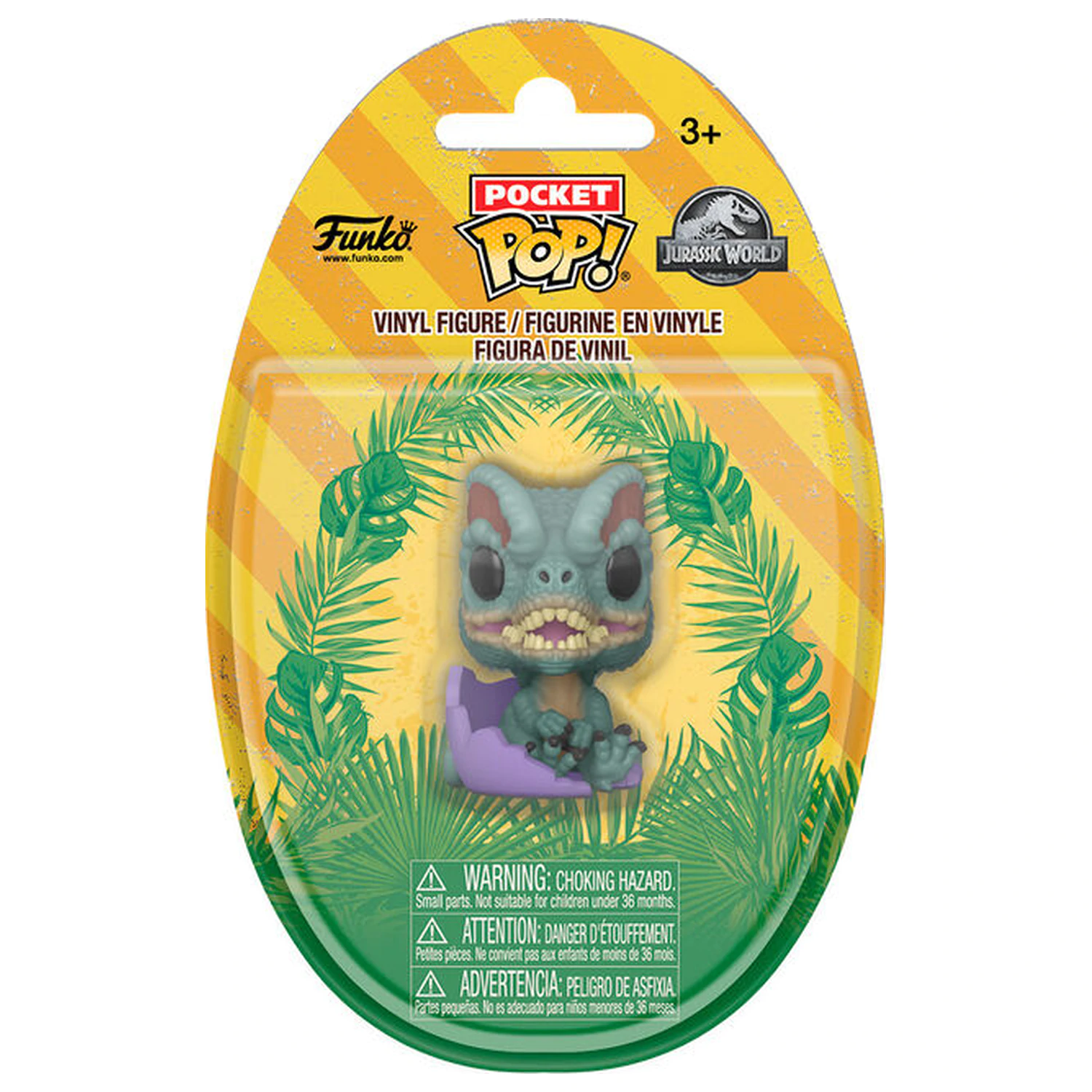 Pocket Funko POP figurka ve vajíčku Jurassic World Dilophosaurus fotografii produktu