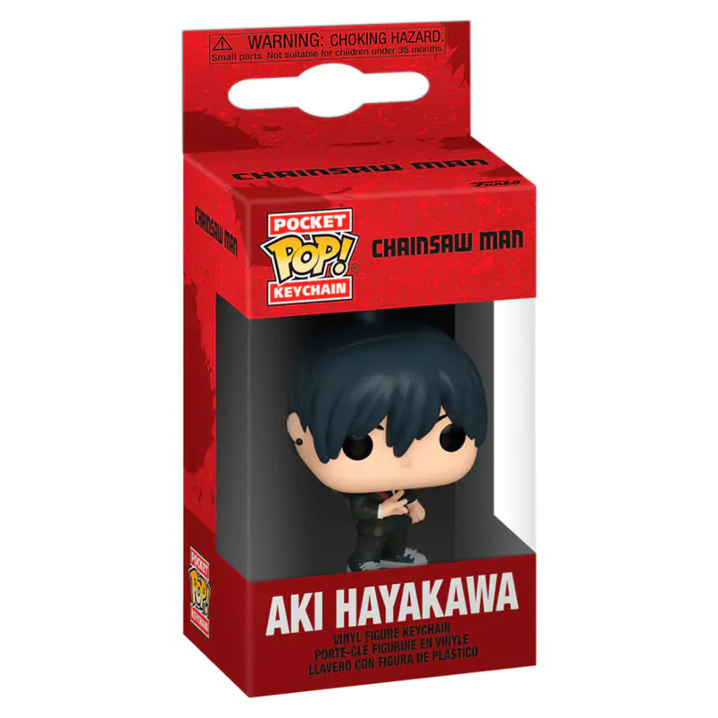 Kapesní Funko POP Klíčenka Chainsaw Man Aki Hayakawa fotografii produktu