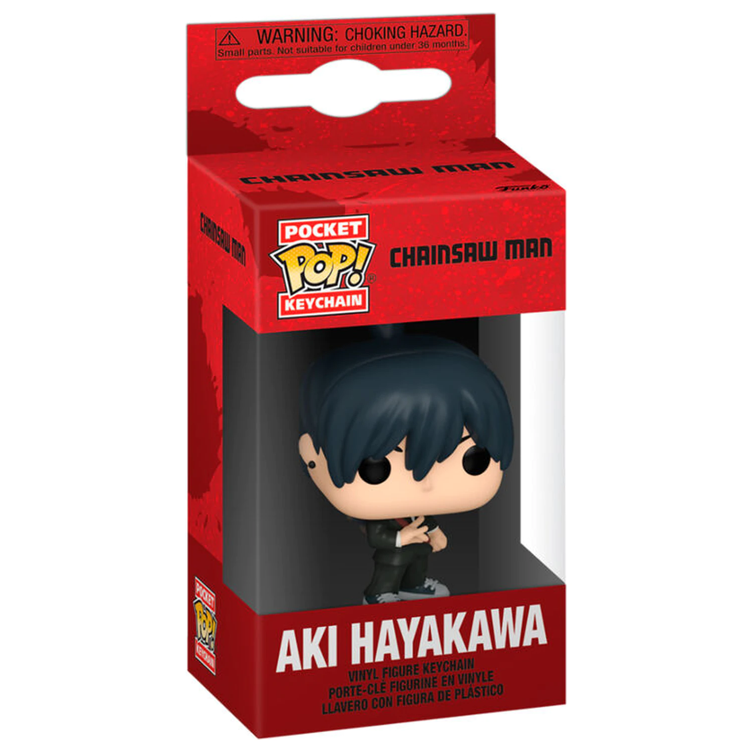 Kapesní Funko POP Klíčenka Chainsaw Man Aki Hayakawa fotografii produktu
