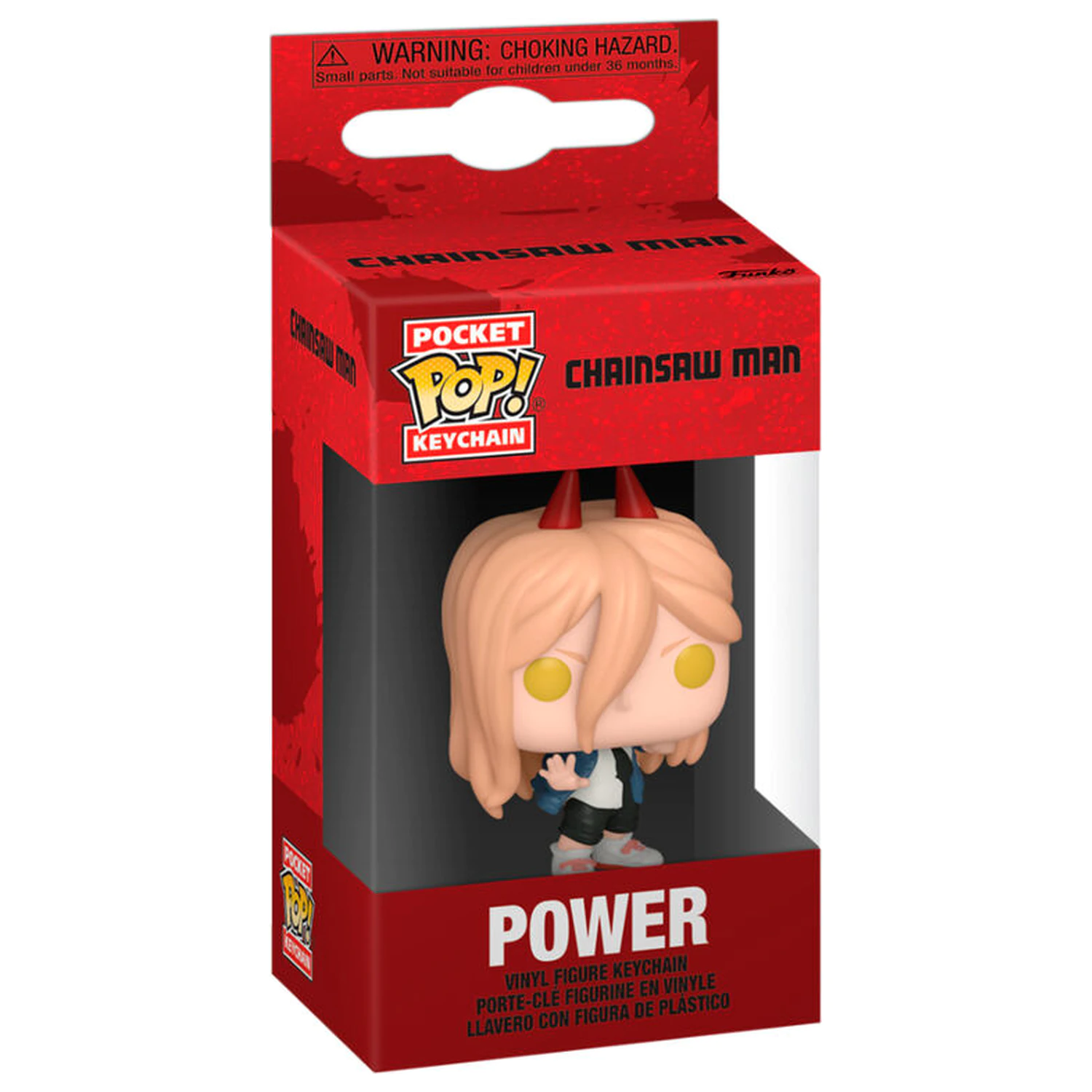 Kapesní Funko POP přívěsek na klíče Chainsaw Man Power fotografii produktu