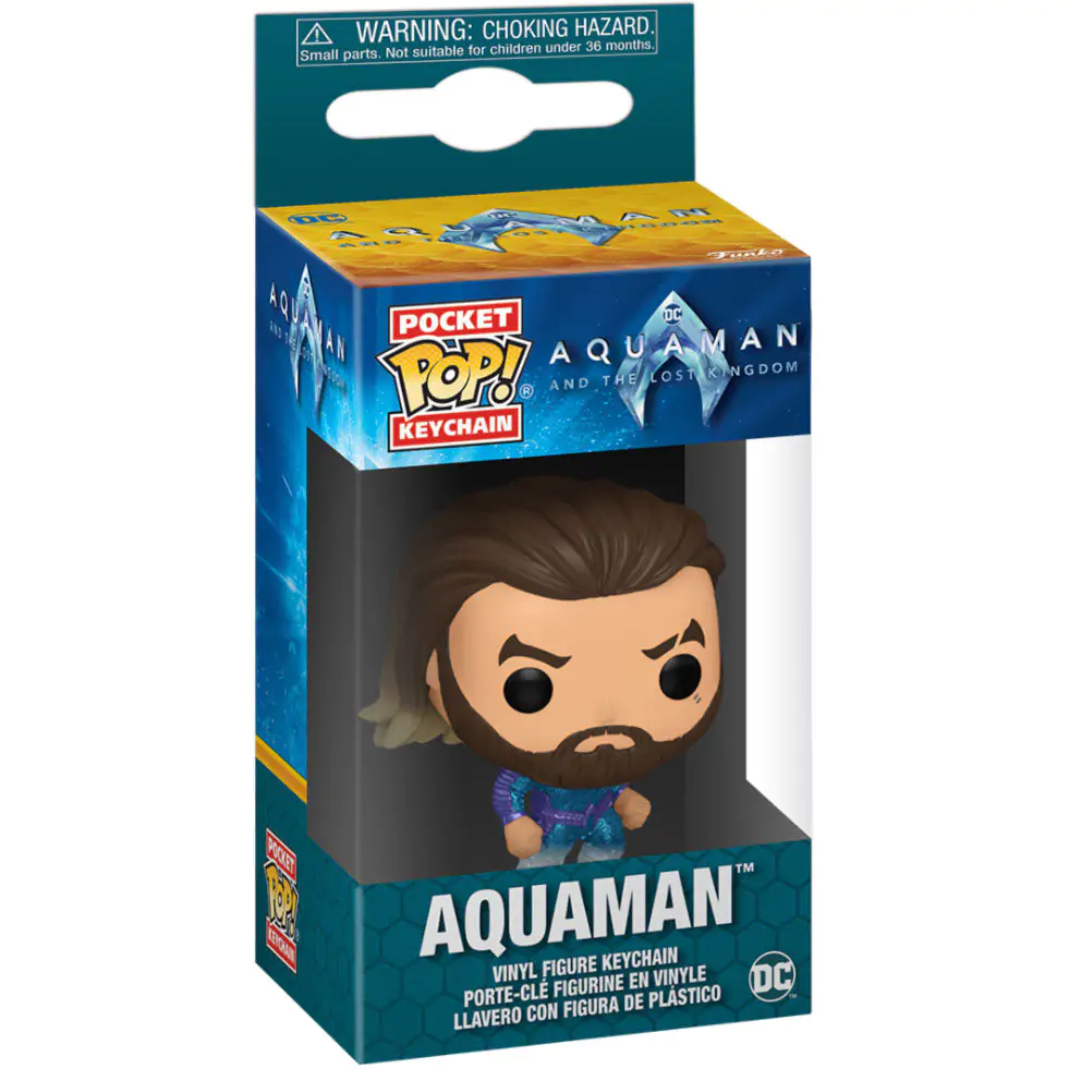 Kapesní POP klíčenka DC Comics Aquaman and the Lost Kingdom Aquaman fotografii produktu